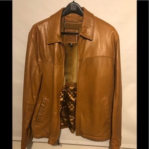 EUC Men’s Italian Leather Jacket